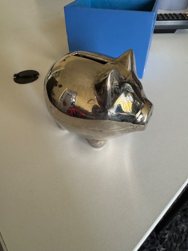 Brass solid piggy bank amazing - piggy,